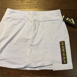 Art Class Light Blue Skirt with Size Detail